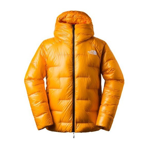 The North Face Summit Series Logo Print Down Jacket Yellow