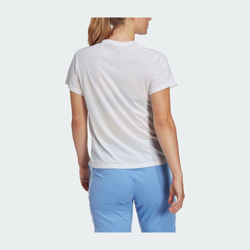 adidas AEROREADY ESSENTIALS CREWNECK TEE logo T