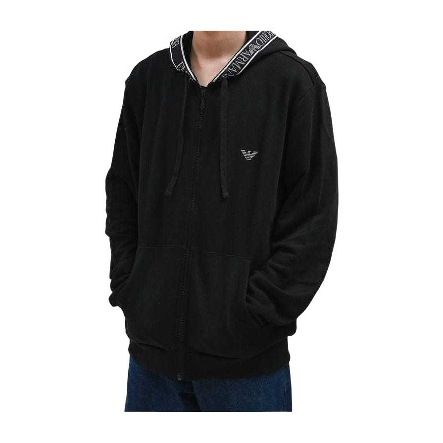 Emporio Armani Hoodie Jacket Black