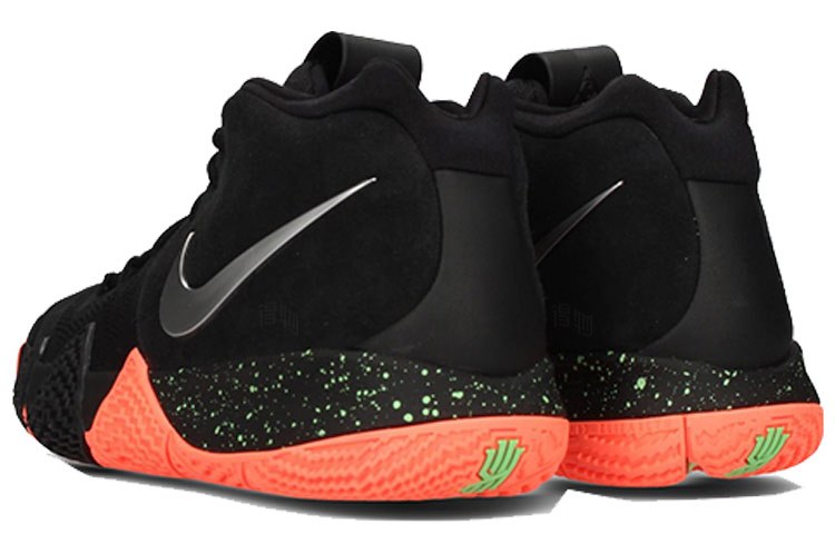 Nike Kyrie 4 Black Metallic Silver