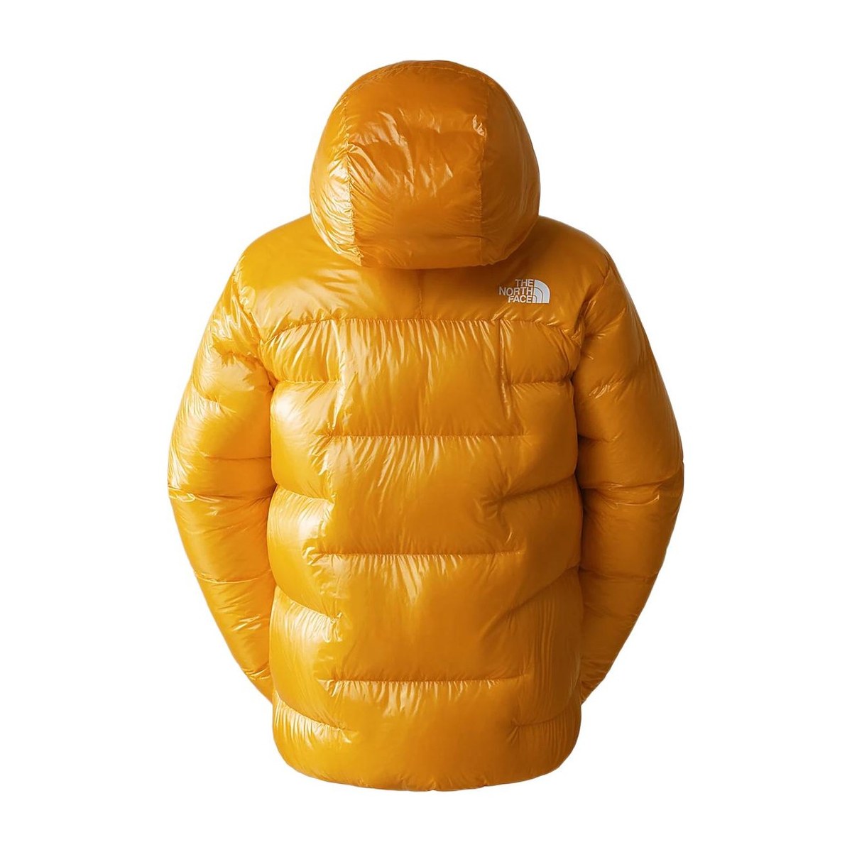 The North Face Summit Series Logo Print Down Jacket Yellow