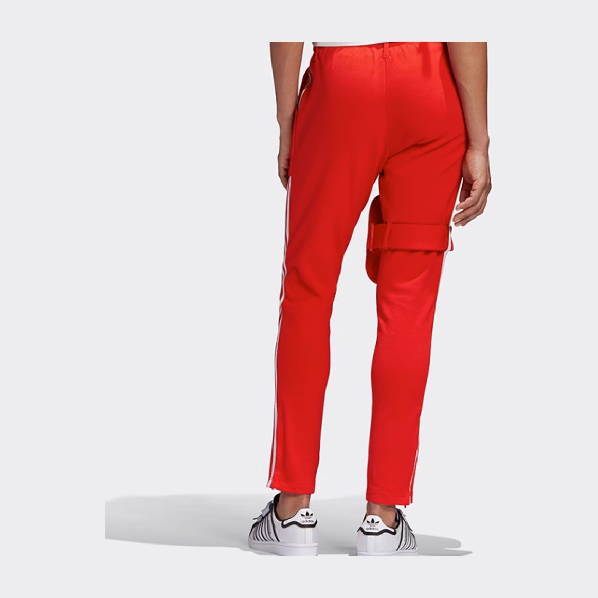 adidas Originals x JWC Classic 3-Stripes Knit Pants Red