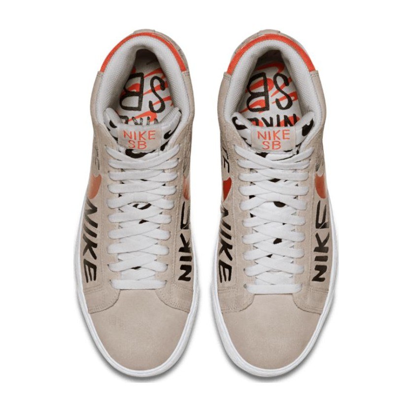 Nike Blazer "Geoff McFetridge" Mid Brown Red