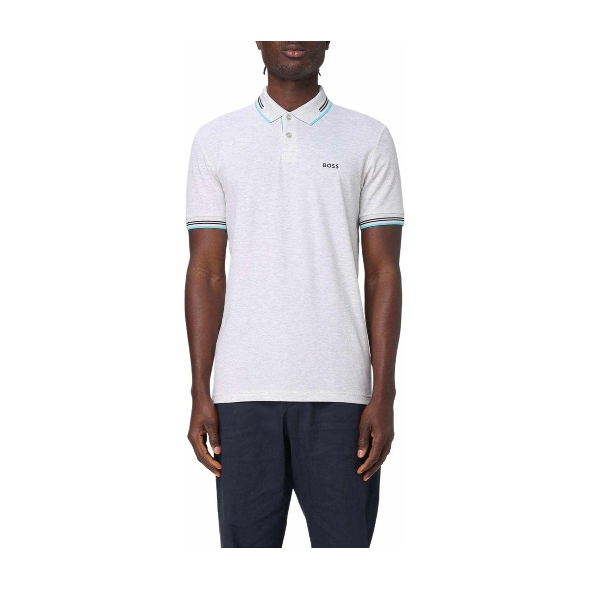 HUGO BOSS Polo Shirt Grey