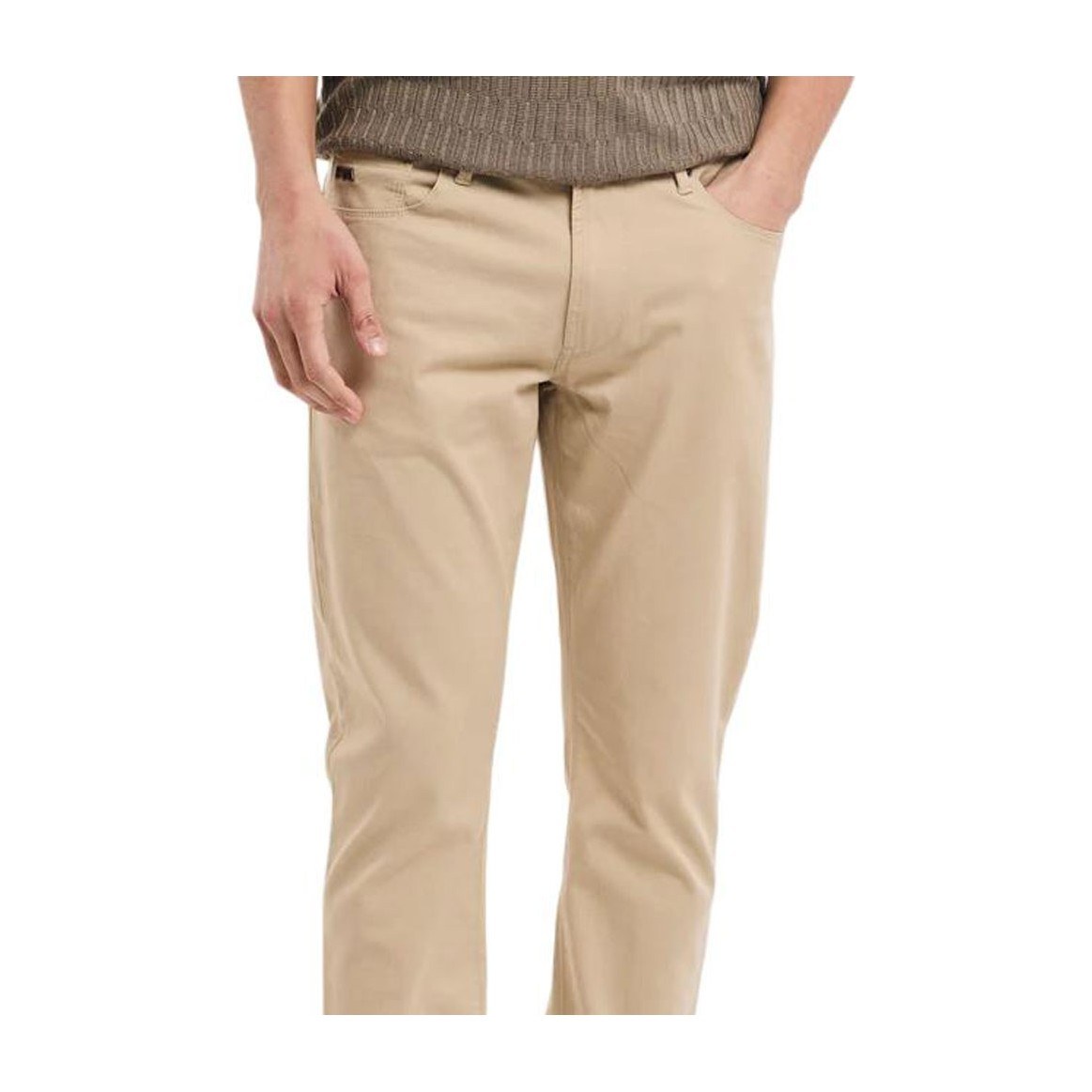 Armani Beige Straight Jeans