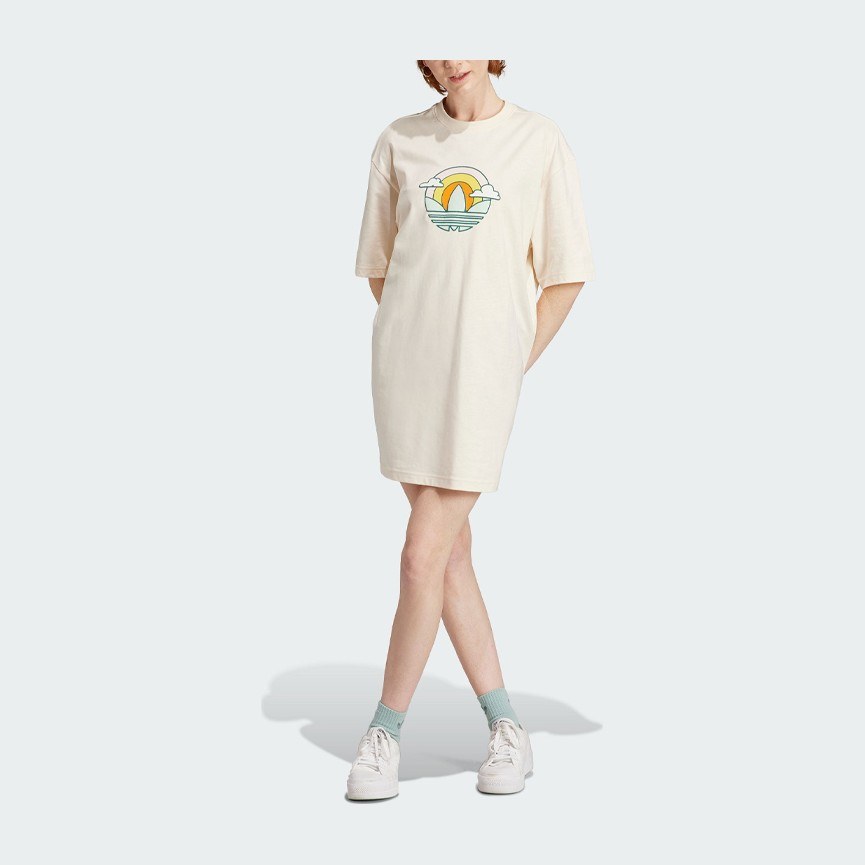 adidas originals Tee Dress Logo