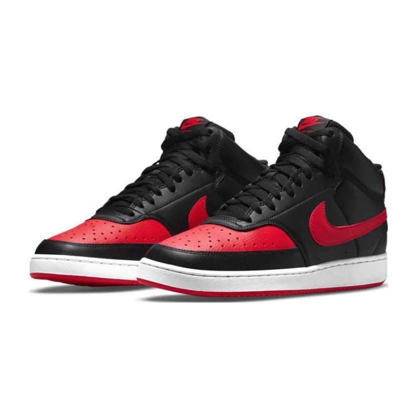 Nike Court Vision Mid Black Red