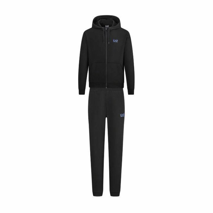Emporio Armani EA7 FW23 Black Tracksuit