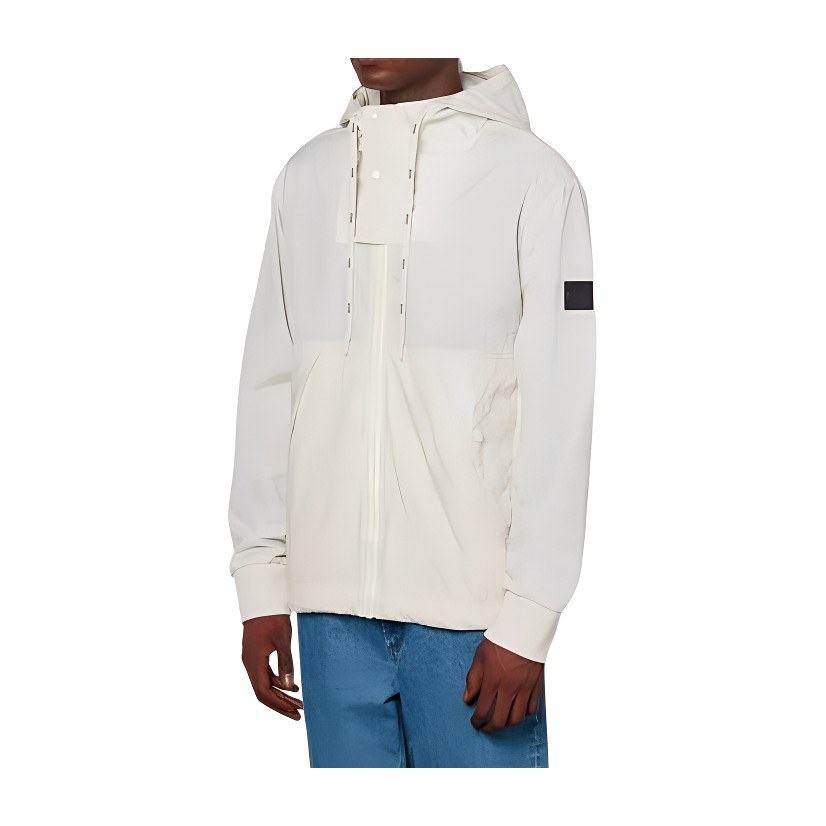 HUGO BOSS Hoodie Jacket Off-White