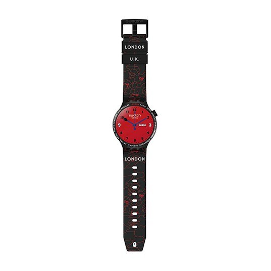 BAPE x Swatch Big Bold London
