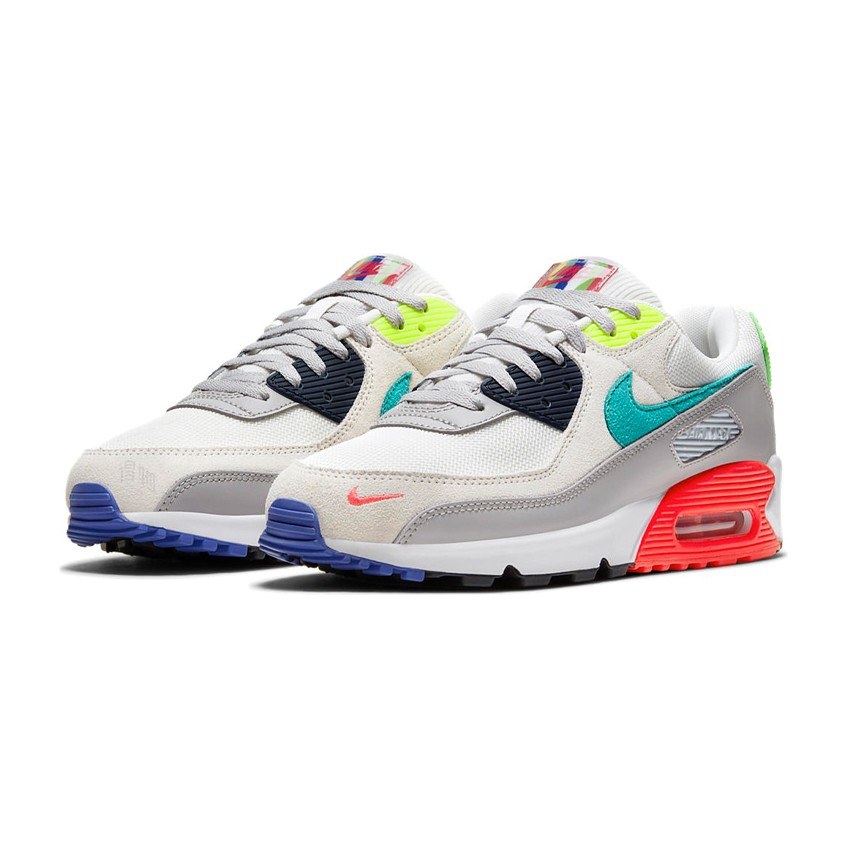 Nike Air Max 90 White Green Red