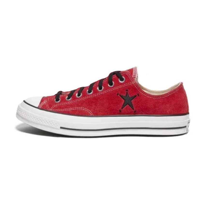 Stussy x Converse Chuck 70 Ox "Poppy Red"