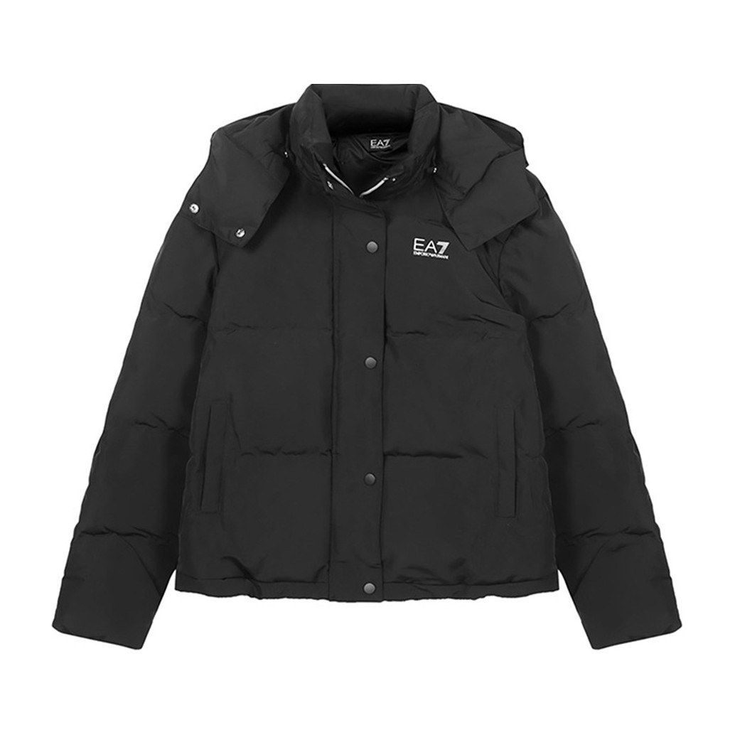 Emporio Armani EA7 Detachable Hood Cotton Jacket