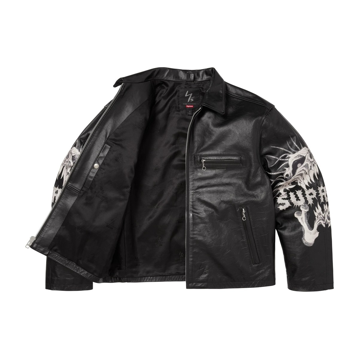 Supreme x Y's by Yohji Yamamoto Leather Jacket