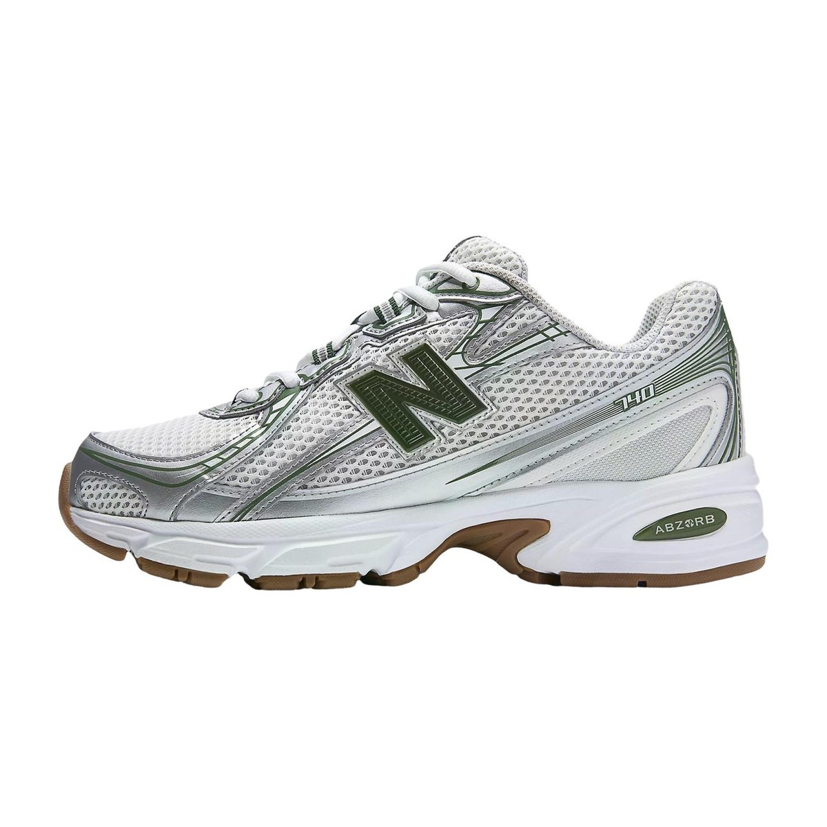 New Balance 740 Silver Green