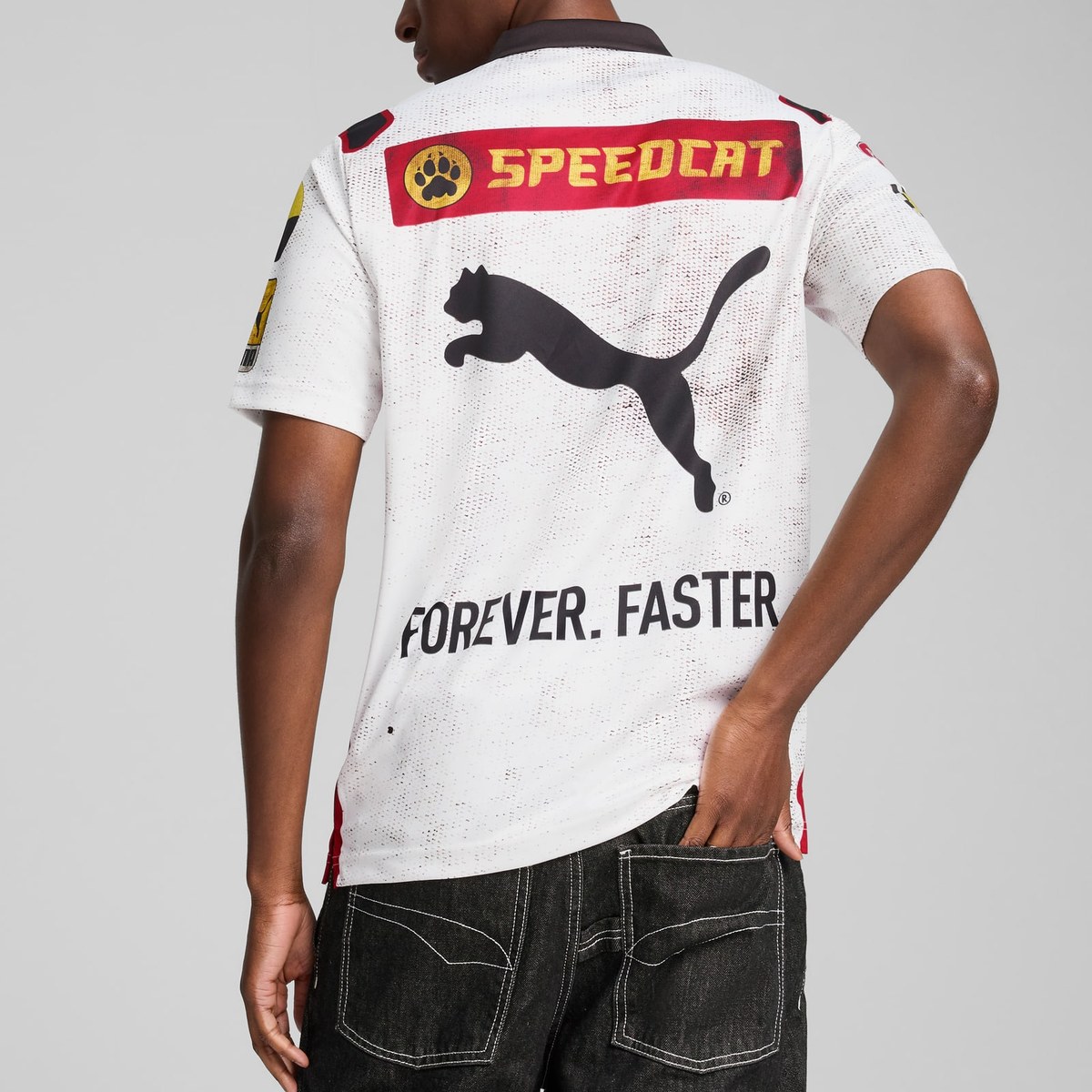 PUMA A$AP Rocky Team Zi Racing Polo White