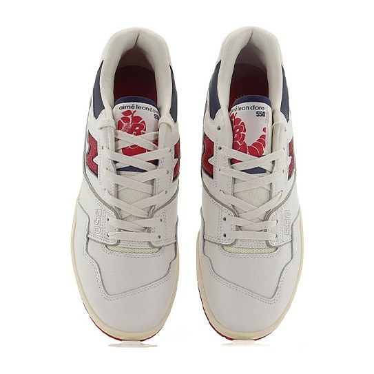 AIME LEON DORE x New Balance 550 White Red