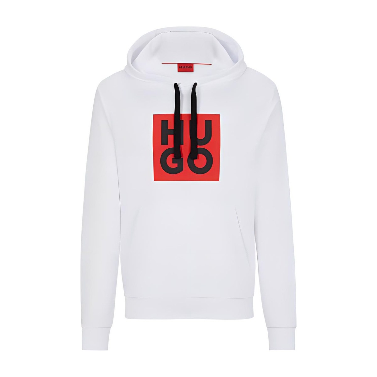 HUGO BOSS Logo Hoodie White