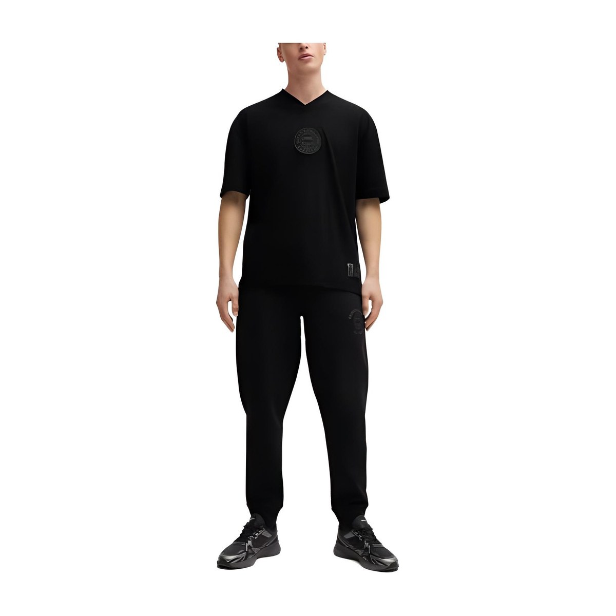 HUGO BOSS x NFL Interlock-Cotton T-Shirt With Printed Artwork T