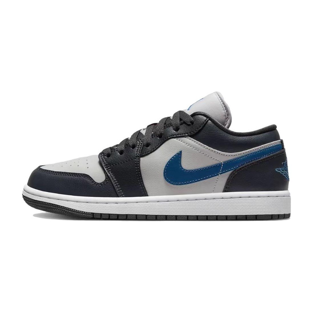 Jordan Retro Low Black Grey Blue