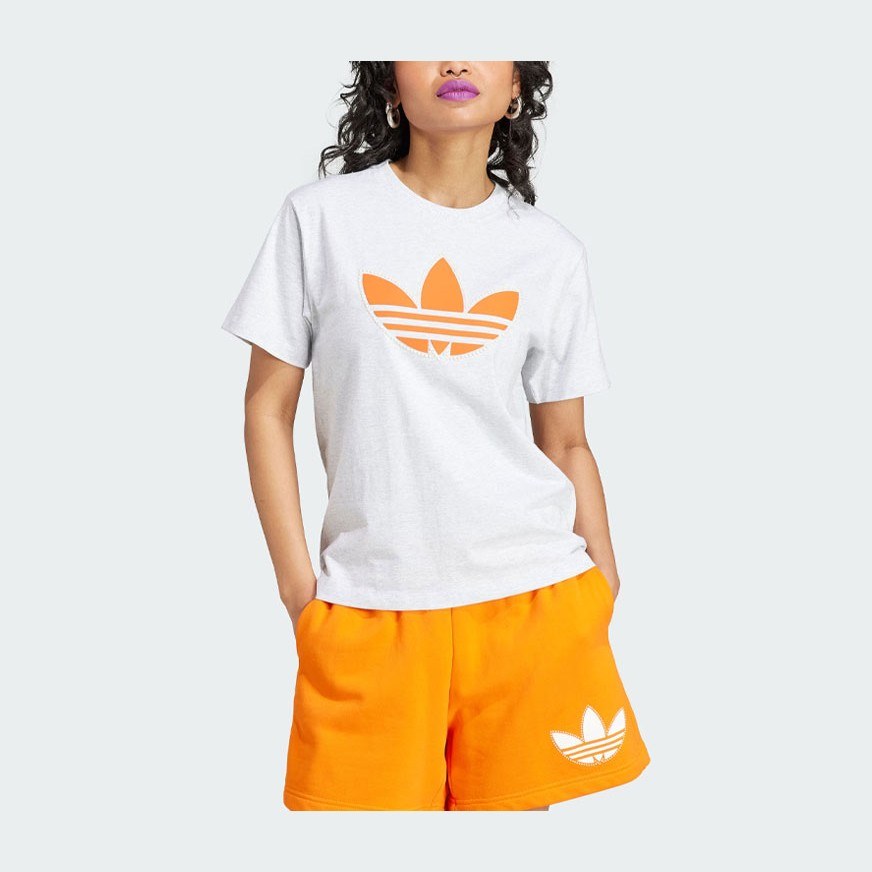 adidas Pearl Trefoil Tee