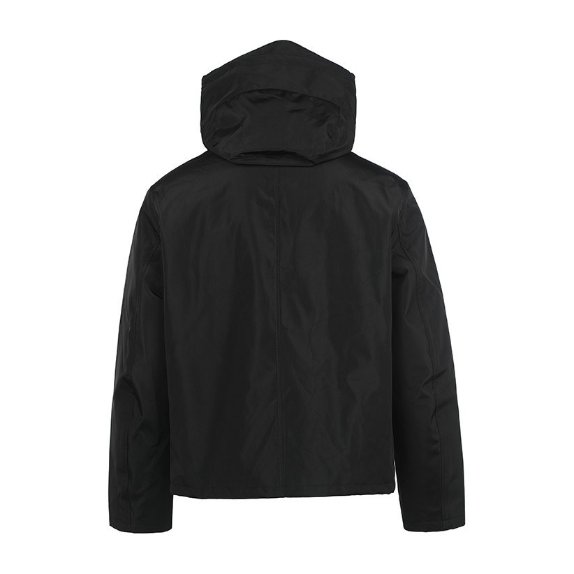 Emporio Armani FW22 Black Cotton Jacket