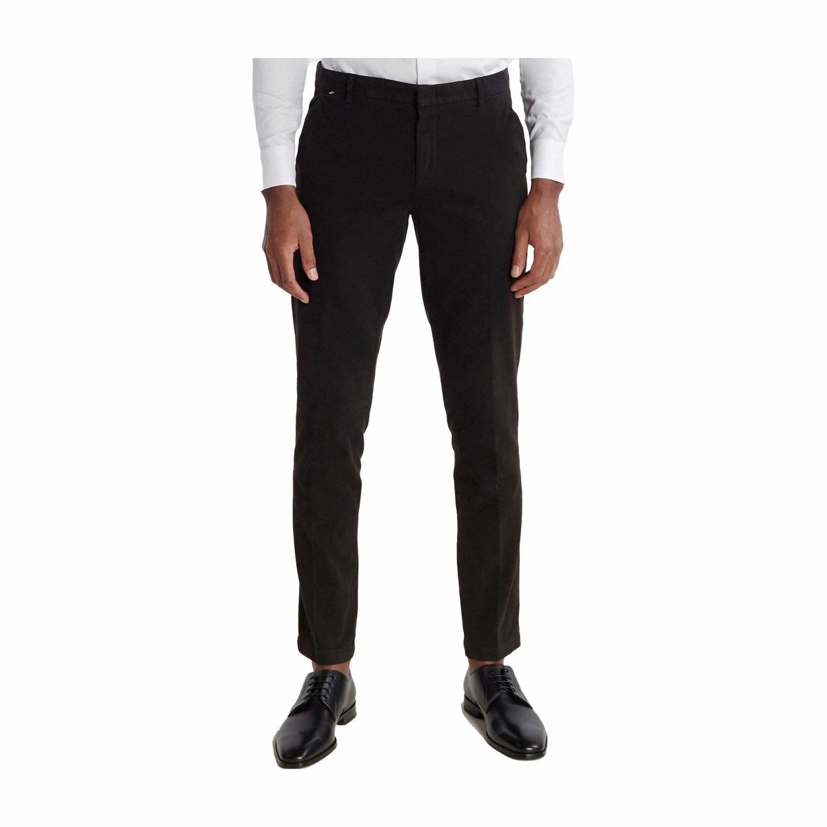 HUGO BOSS Slim Zip Casual Pants Black