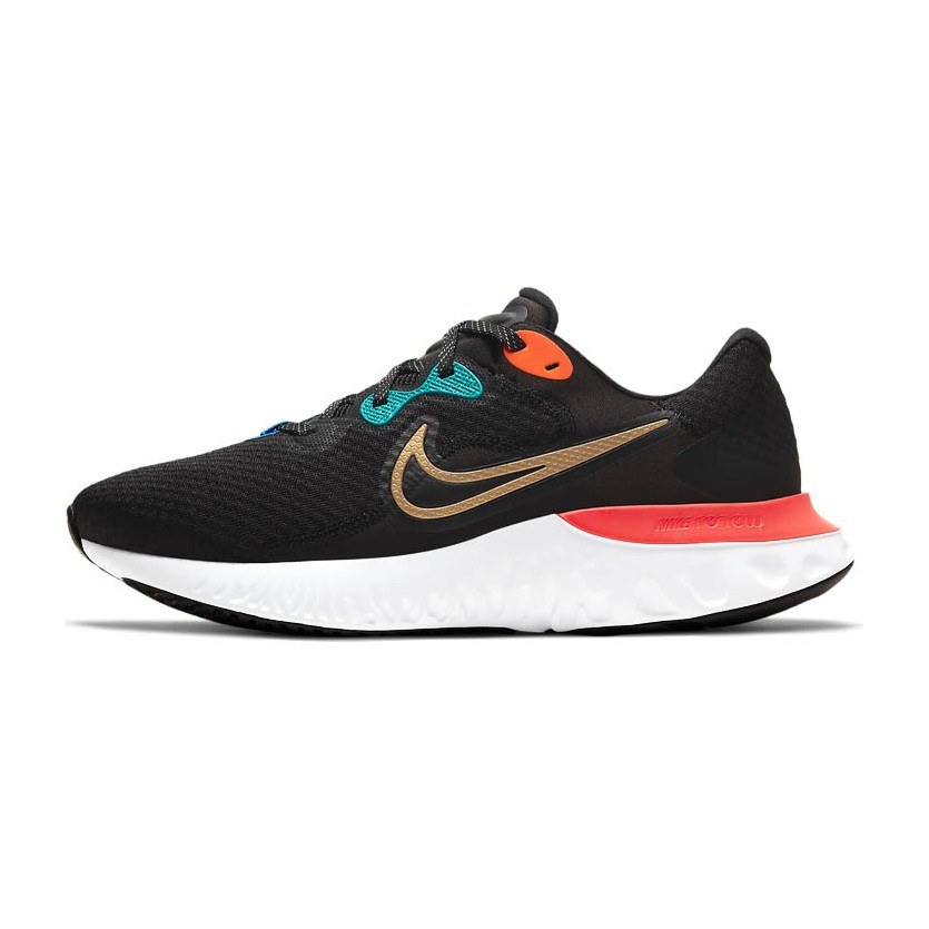 Nike Renew Run 2 Black Gold Orange