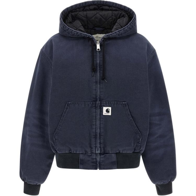 Carhartt WIP Logo Hoodie Jacket Women