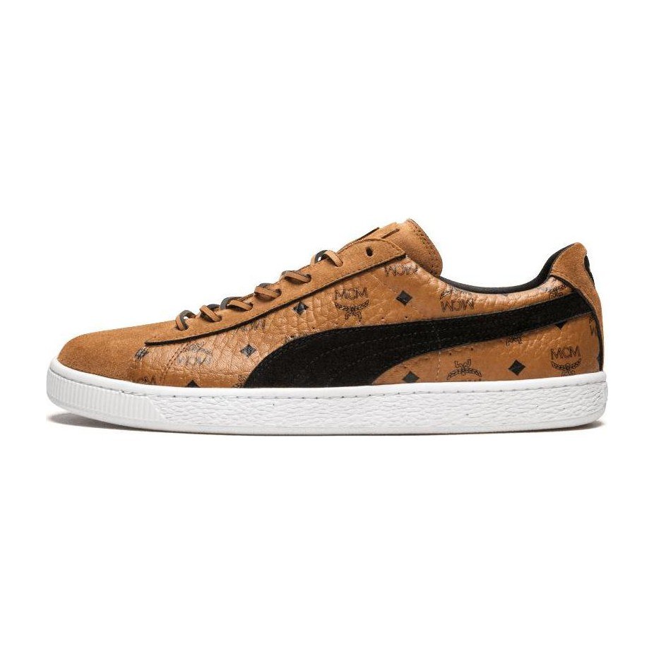 MCM x PUMA Suede Brown