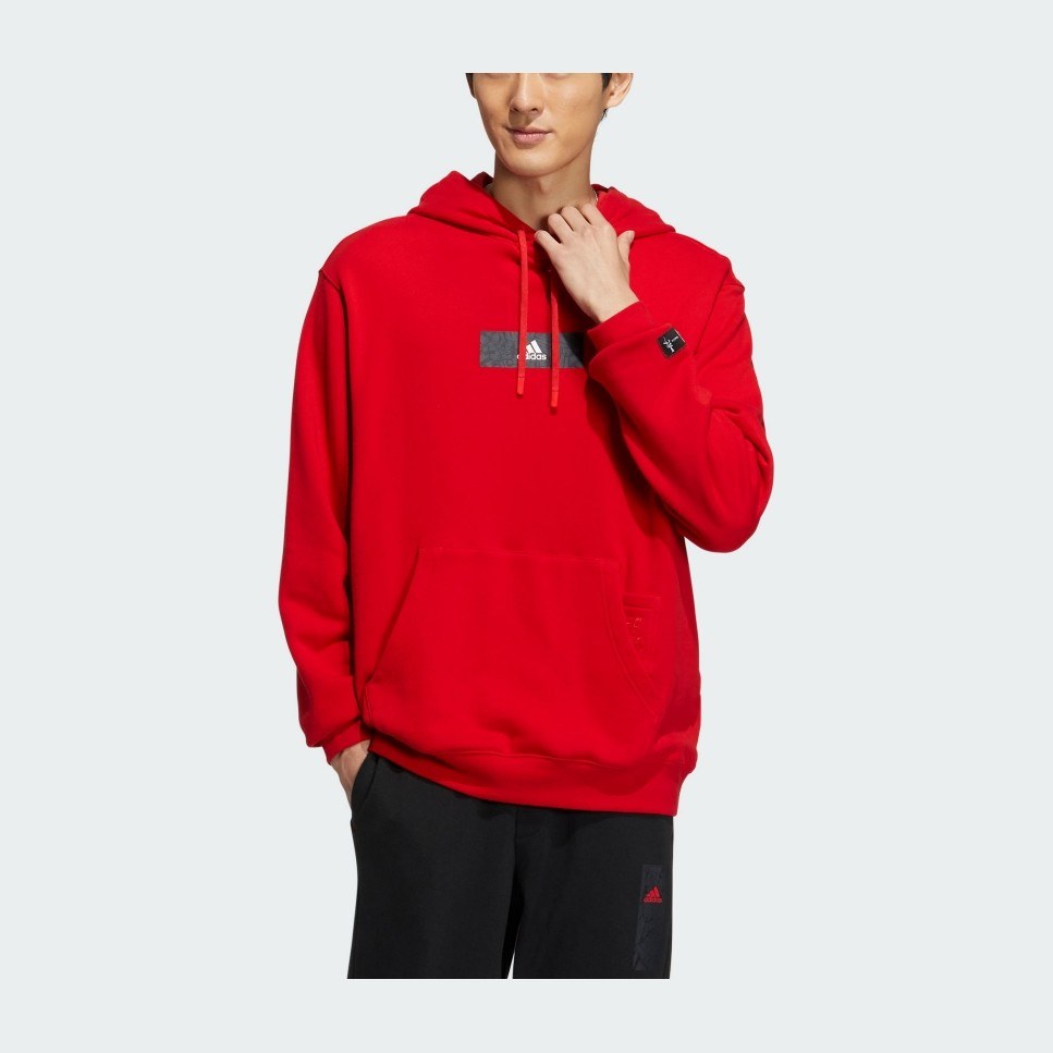 adidas CNY Logo Drawstring Hoodie