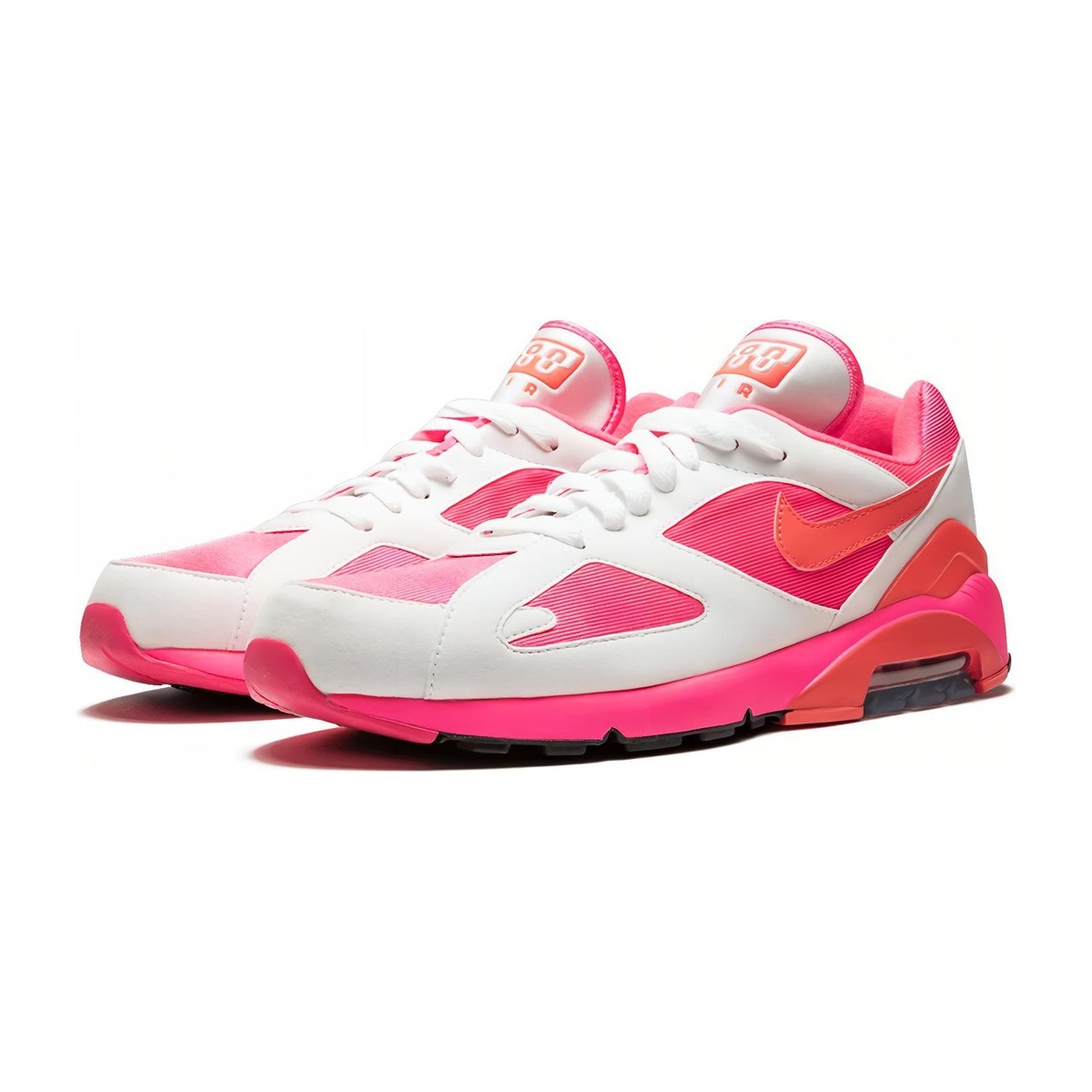 CDG x Nike Air Max 180 "White Pink"