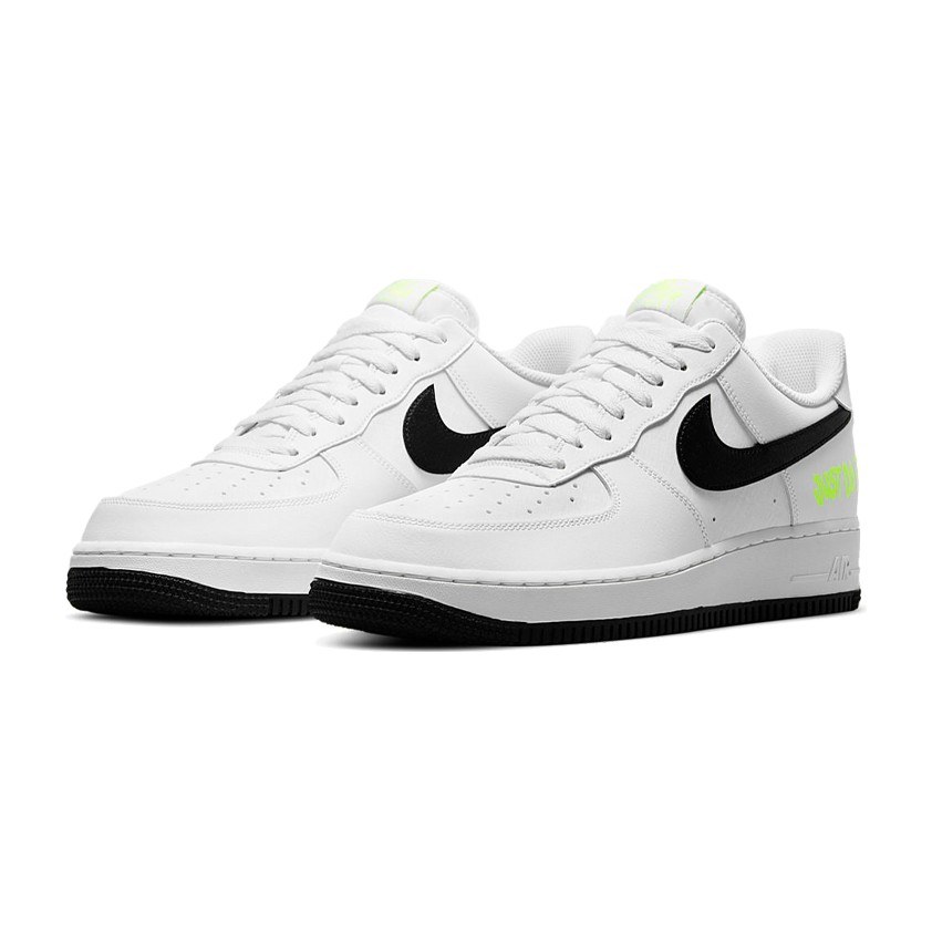 Nike Air Force 1 Mid "Just Do It" White Black Green