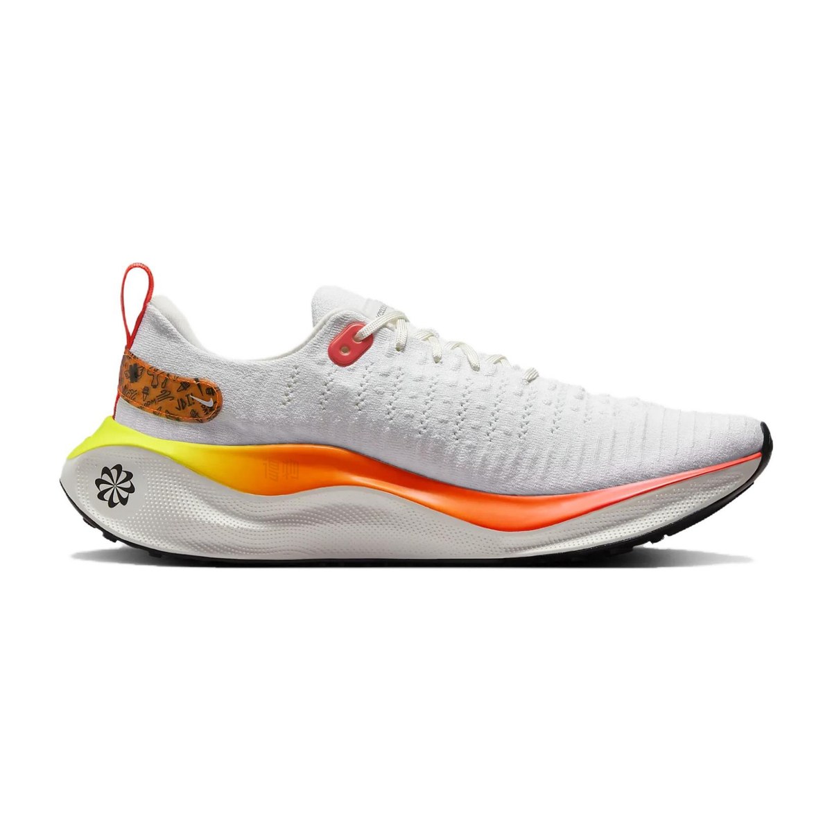 Nike React Infinity Run Flyknit 4 White Red Orange