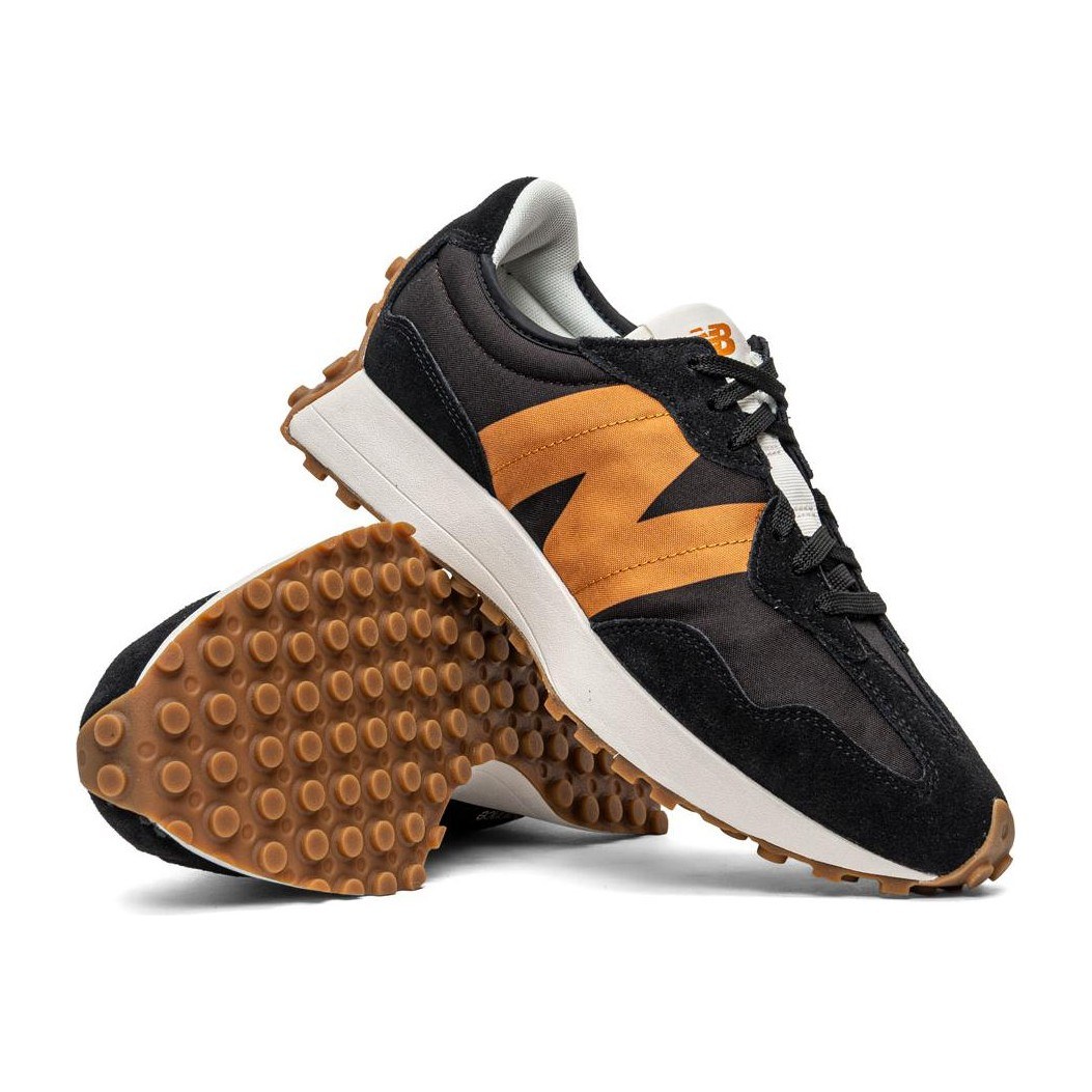 New Balance 327 Black Orange
