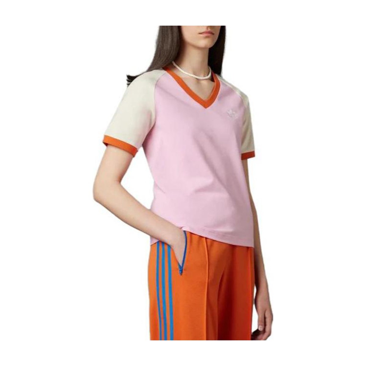 adidas Originals Adicolor 70s Pink Tee