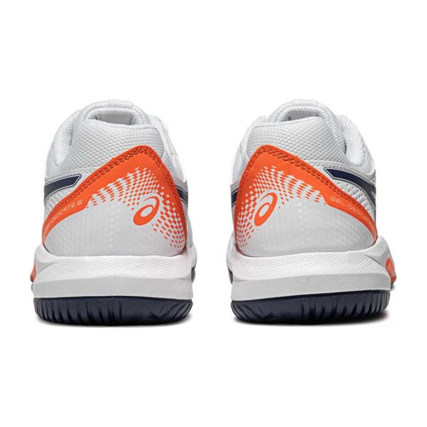 Asics Gel-Dedicate 8 White Blue Orange