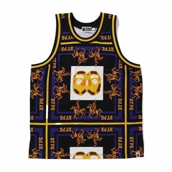 BAPE Double Ape Head Basketball Tank Top