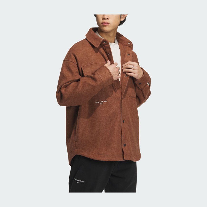 adidas Lounge Jacket Brown