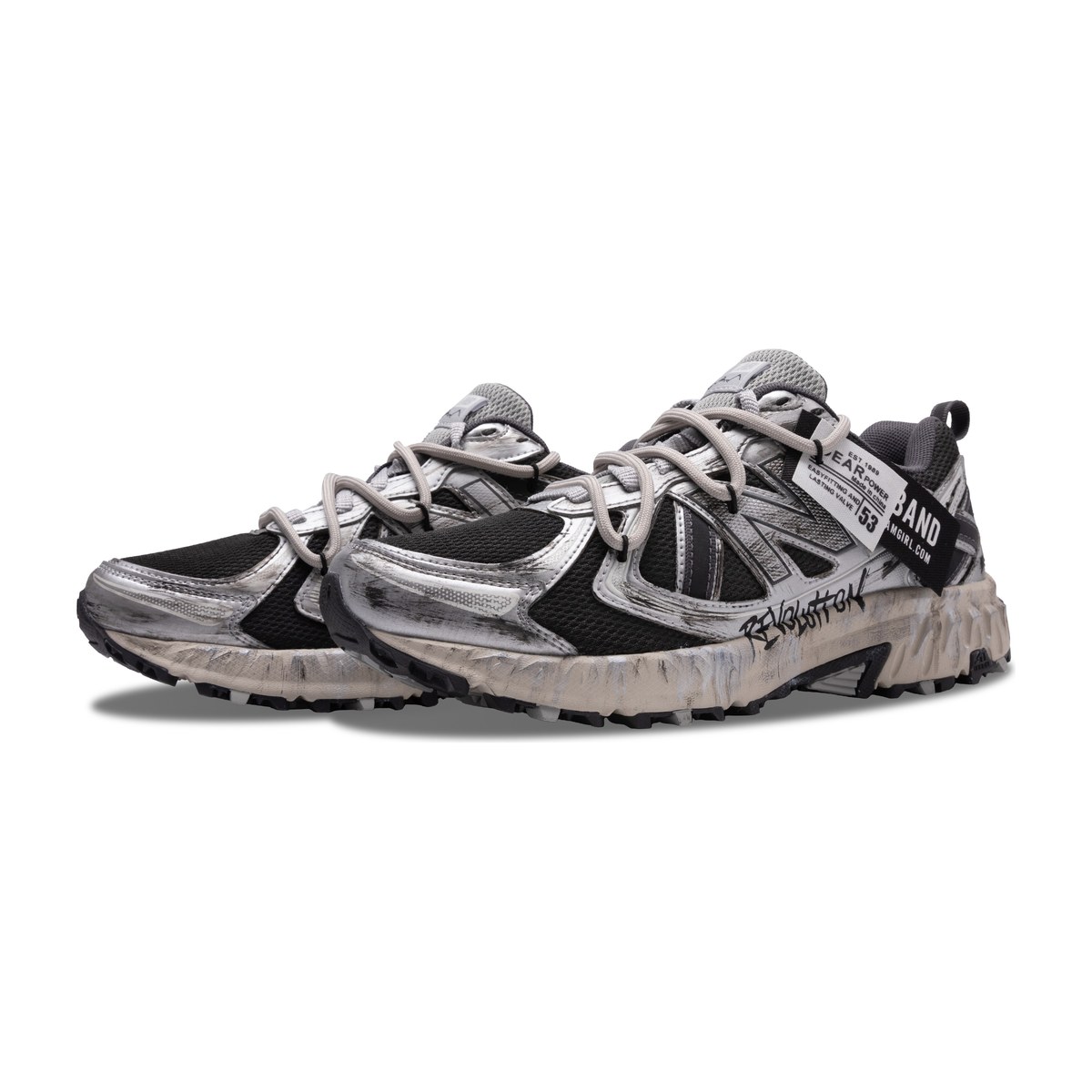 New Balance 410 Black Silver