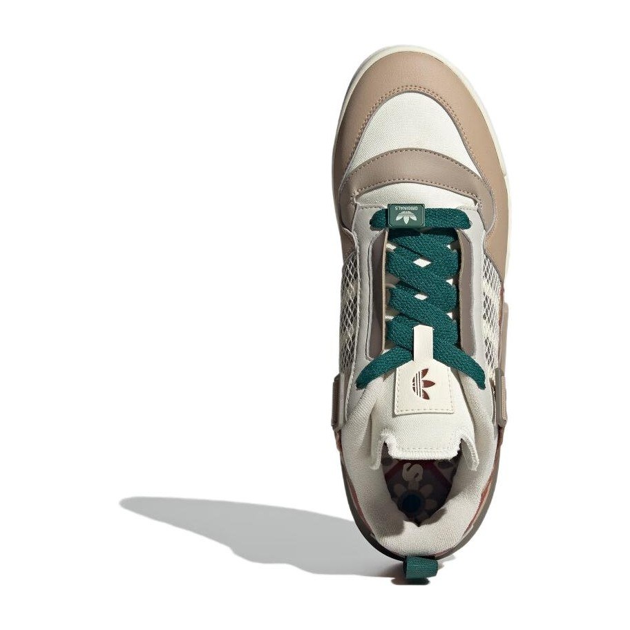 adidas Originals Forum Low Red White Khaki Brown