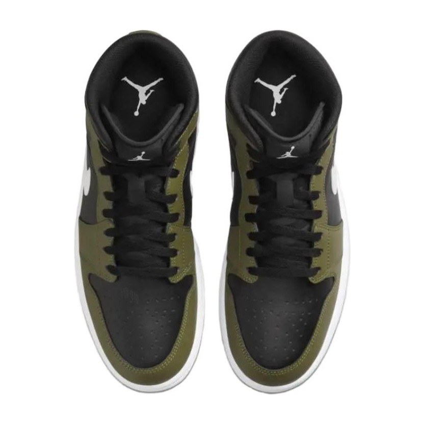 Jordan Air Jordan 1 Mid Green Black