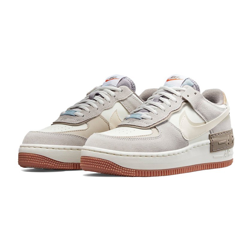 Nike Air Force 1 Low Shadow White Grey Purple