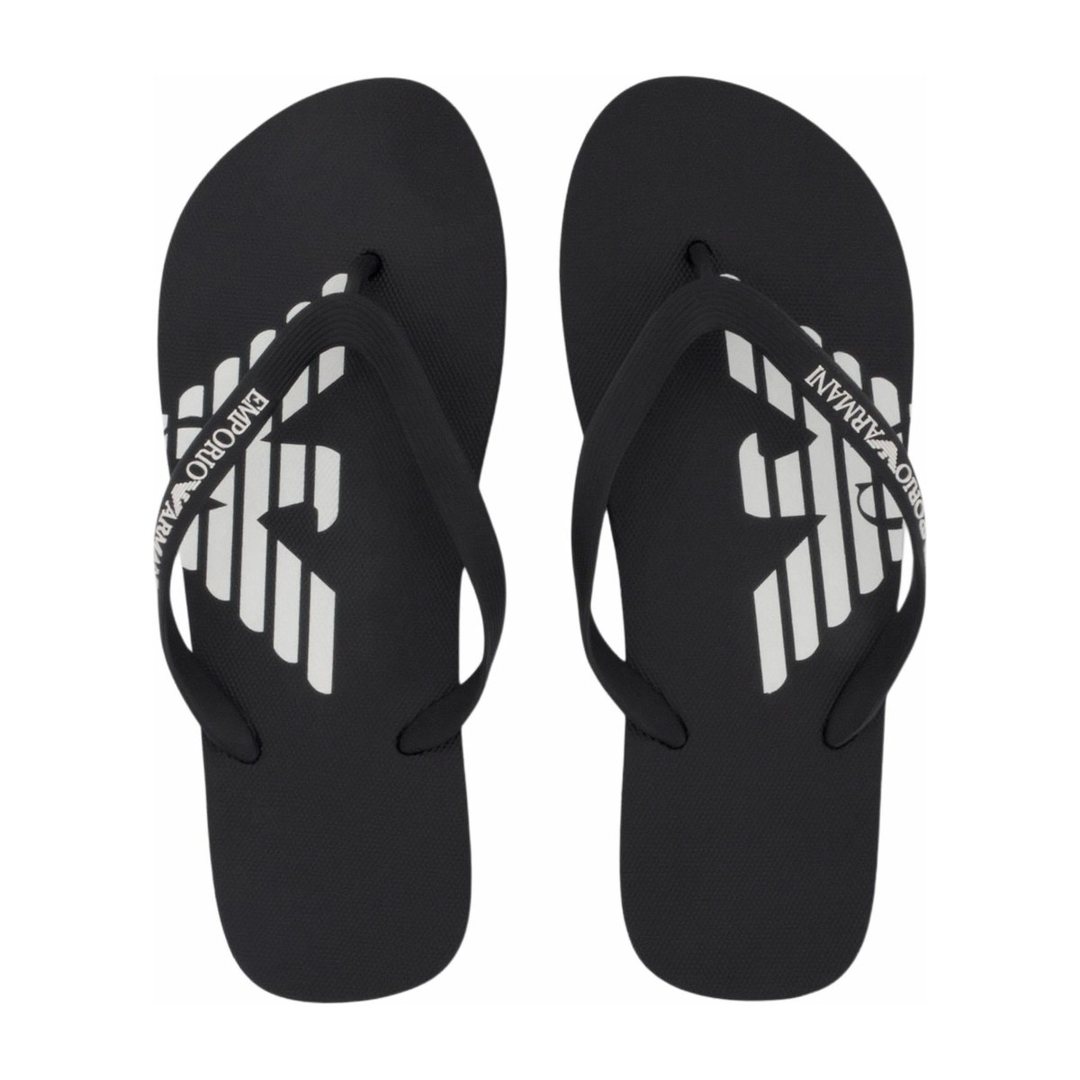 Emporio Armani Flip Flops Black