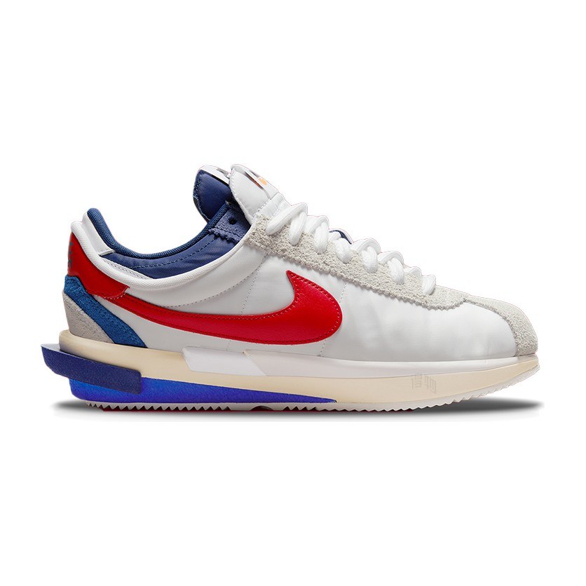 Sacai x Nike Cortez SP "White and University Red"