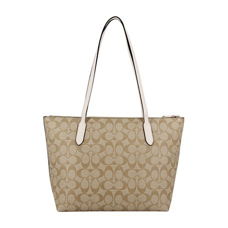 COACH Zip Top Tote 30