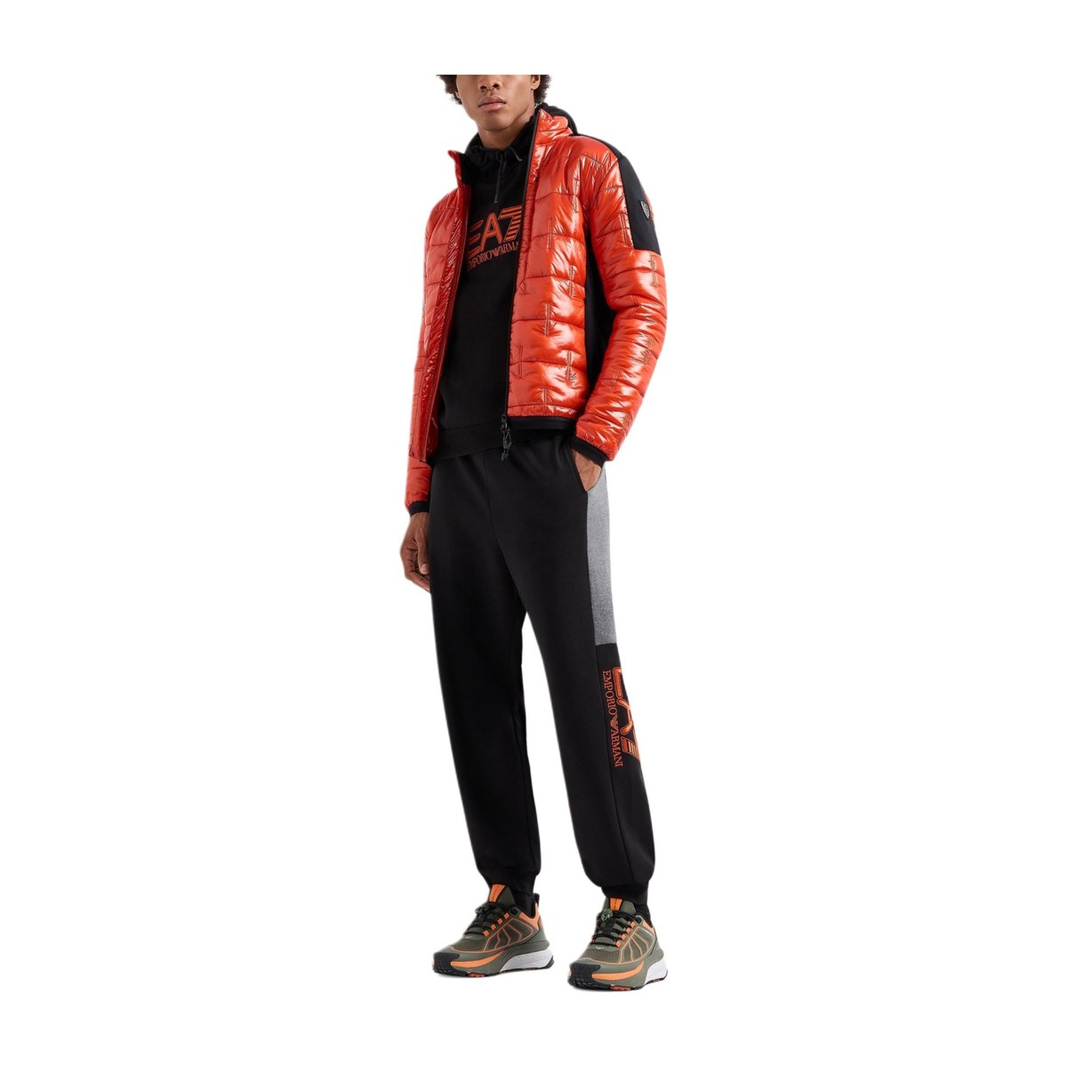 Emporio Armani EA7 Hoodie Black