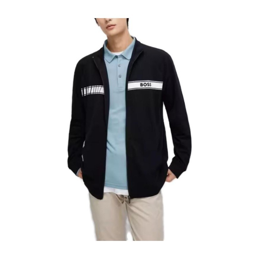 HUGO BOSS FW23 Logo Print Jacket
