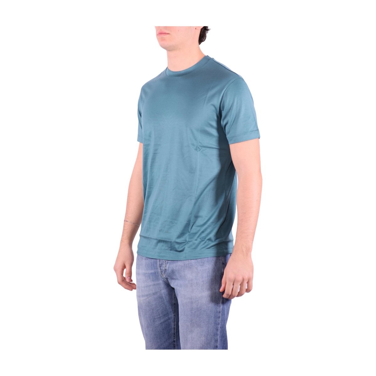 Emporio Armani Crew Neck T-Shirt Blue