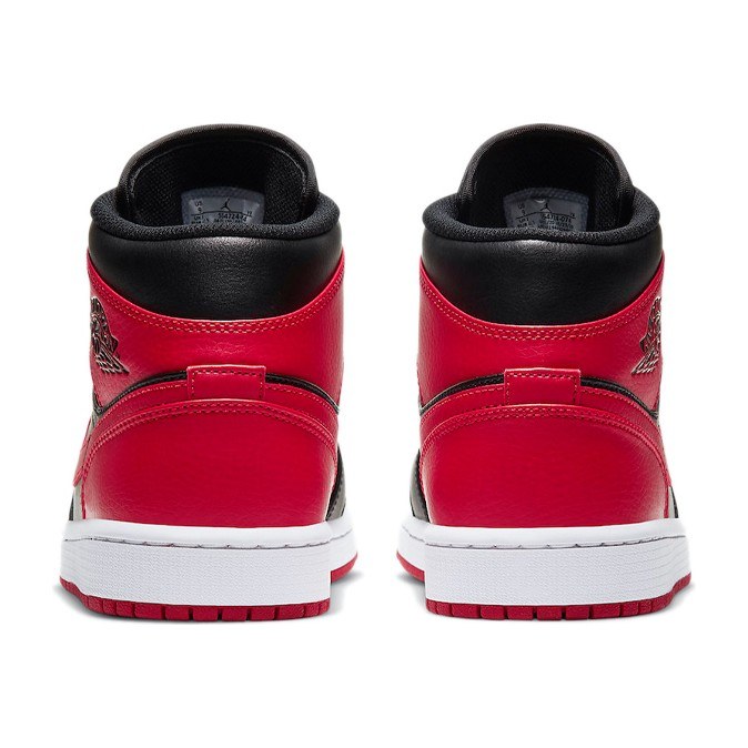 Jordan Air Jordan 1 Mid "Red and Black"